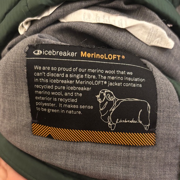 Merino Wool Icebreaker Jacket - Picture 5 of 5